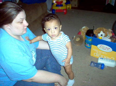 Daughter Lindsay and grandson