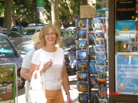 Shopping in Paris, summer 2004