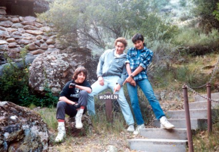 Jeff,Steve,and Will camping 1985