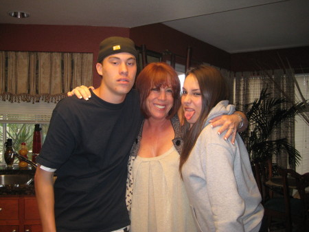Me and my son Austin & daughter Tori