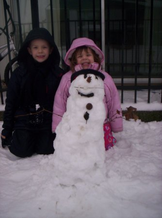 First snowman