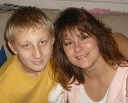 My son and I in summer 2007