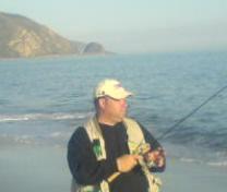 Surf Fishing North of Malibu