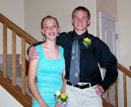 My gorgeous son at 2007 Homecoming