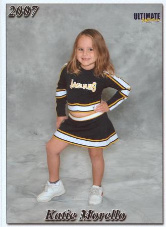 Katie the little cheerleader