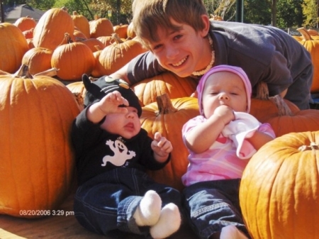 David Jr, Kai & Zoey Halloween 2006