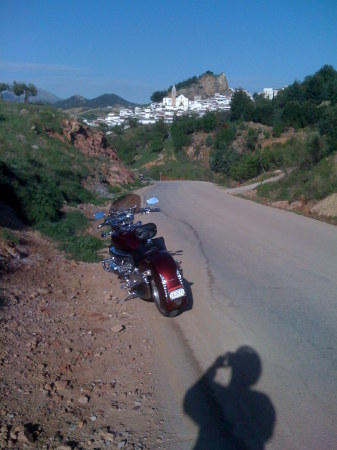 Entering the pueblo of Ardales