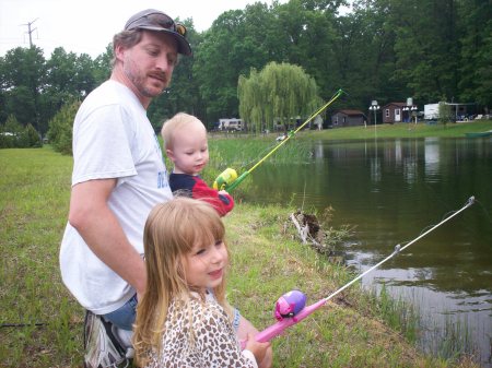 Mike with Alexis and Brandon