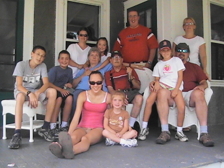 Me w/ my family, my sister (Alicia) and her family, & my parents Jim & Shirley Rodger; Lake George NY 8/07