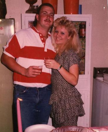 me and tara in 1988