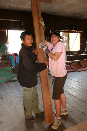 Working in Laos