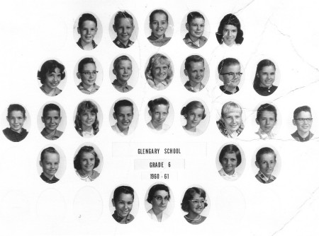 Glengary Elementary School picture 1961