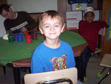Tyler in 1st grade