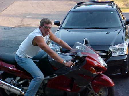 Me, my bike and my car