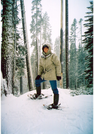 Snowshoeing