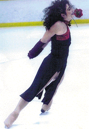 2002 U.S. Adult National Figure Skating Championships in Ann Arbor - 1st place!