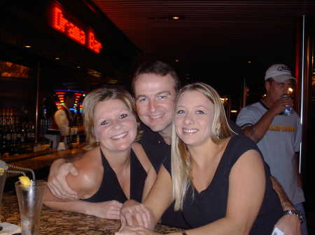 Shelley, Kevin & Tamara on cruise