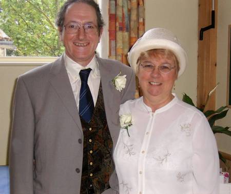 Esther with husband, Phil May 2005