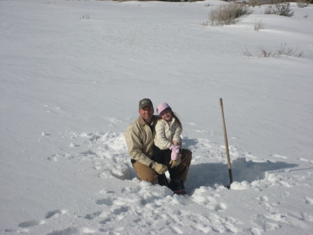 Hubby and Meghan in Montana