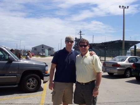 LT Brian Patrick Barrow USN & Dad