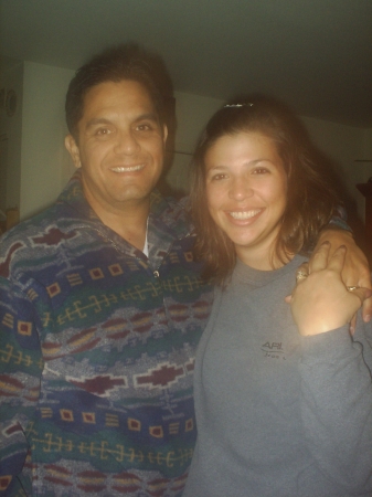 Daughter Evelyn and Wilfredo