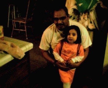 Father & Daughter Halloween Photo 2004