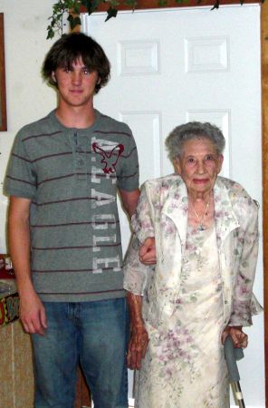 Jonathan & Grandma 05-24-08