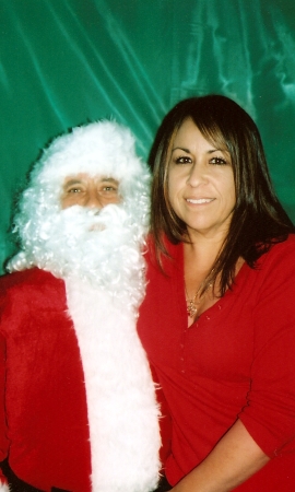 Me & my man Roger santa