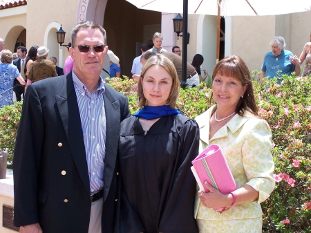 Theresa Ryan's Graduation and her proud parents