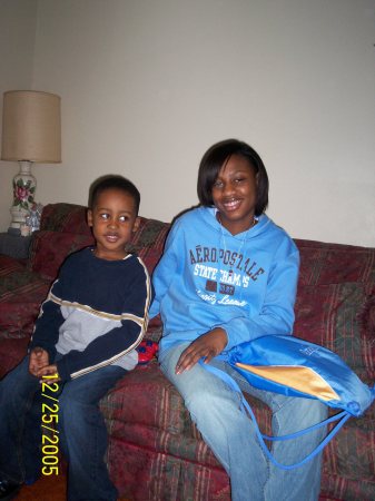 Ace Tre' and Little E