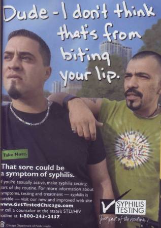 syphilis campaign add