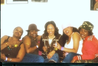 Red (me), NazzT, Sassy, DJ Smocha, and T-Blue