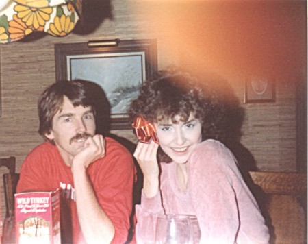 Girlfriend Donna & I in 1983