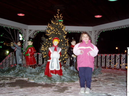 Brianna at the Bedford Gazebo