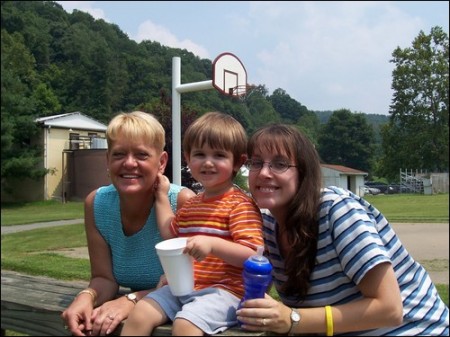 Me, Mom and Chris