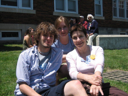 with my children, June 2007