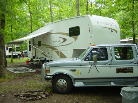 Rving at Cumberland St. Park Tenn.