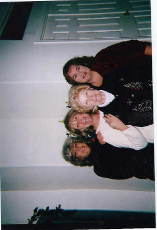 George Girls with Mom  Mary Deb Mildred and Paula