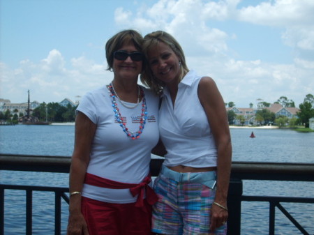 My mom & I in Disney 6/07