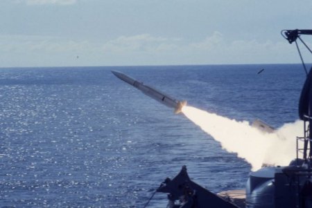 DDG-23-missile launch