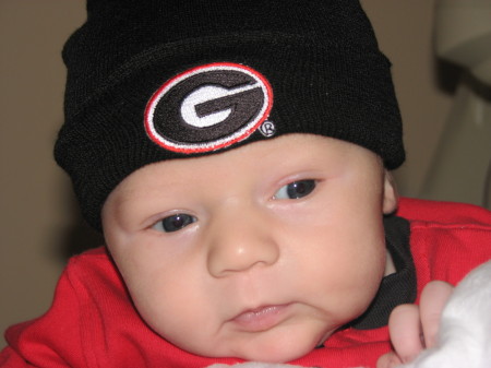 Aiden is ready for the Sugar Bowl