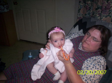 Me and granddaughter, Jade (by daughter Jill)