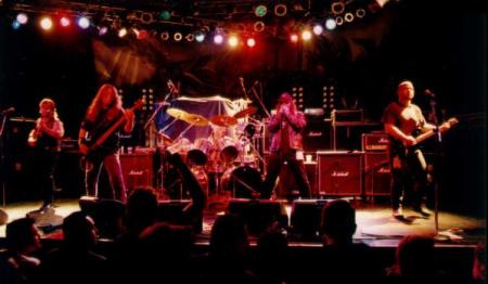 On tour w/ Judas Priest 1998