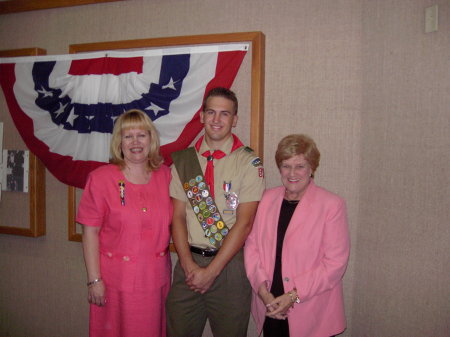 My Son Chris the eagle scout!