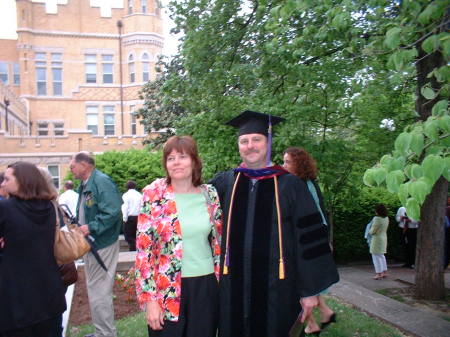 Joyce & I at Graduation from Law School