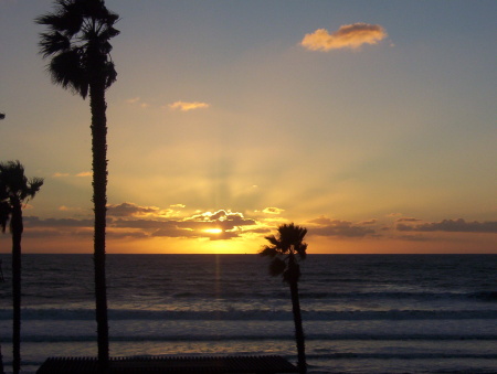 Sunset in San Clemente