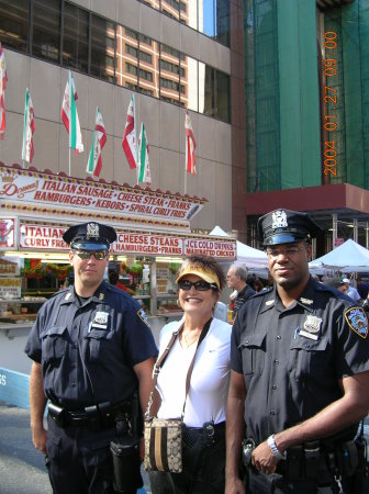 Jan with "New Yorks Finest" 2005
