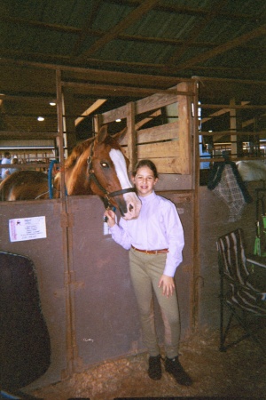 Jacquelynn with her best friend