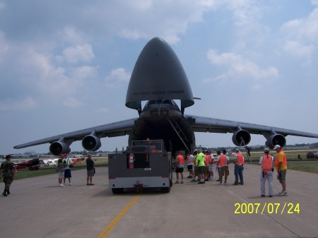 C5 at Oshkosh the worlds largest airshow 2007