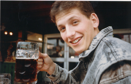 At Octoberfest in Germany 1988